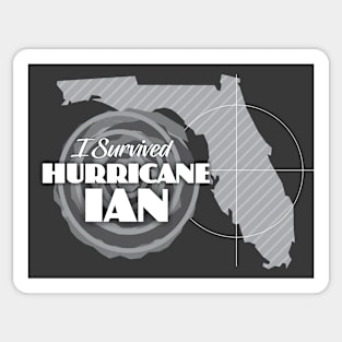 I Survived Hurricane Ian Sticker